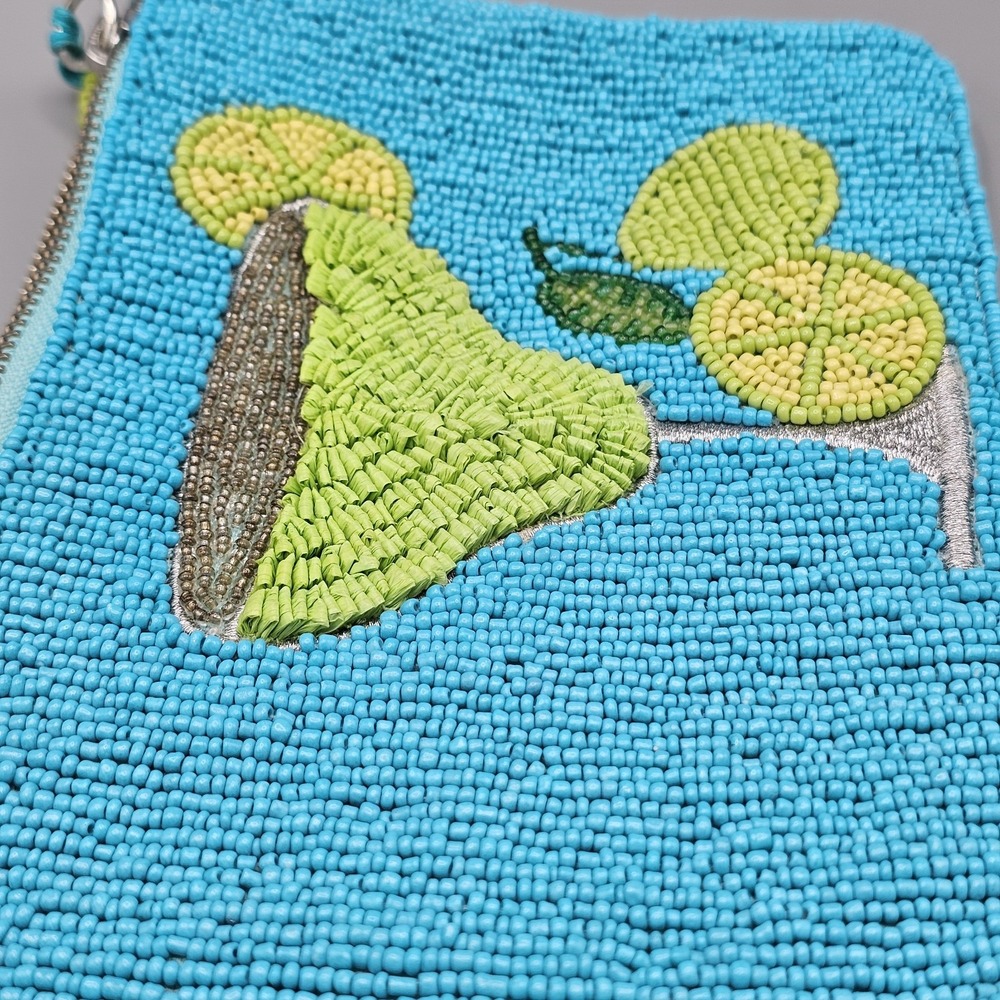 Chico's Beaded Margarita Madness Wristlet Purse - Picture 9 of 11